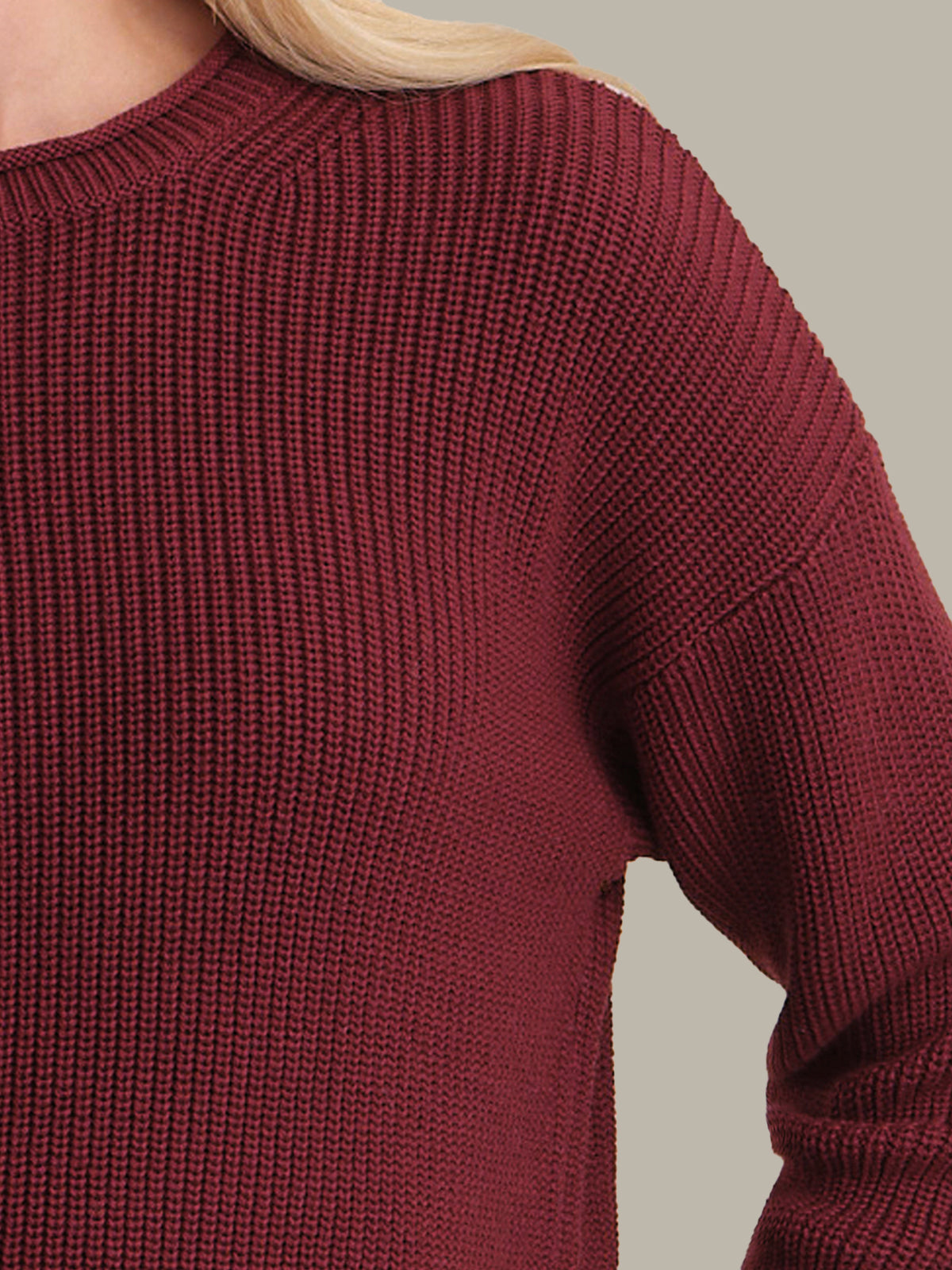 Daphne: Cropped Cotton Pullover