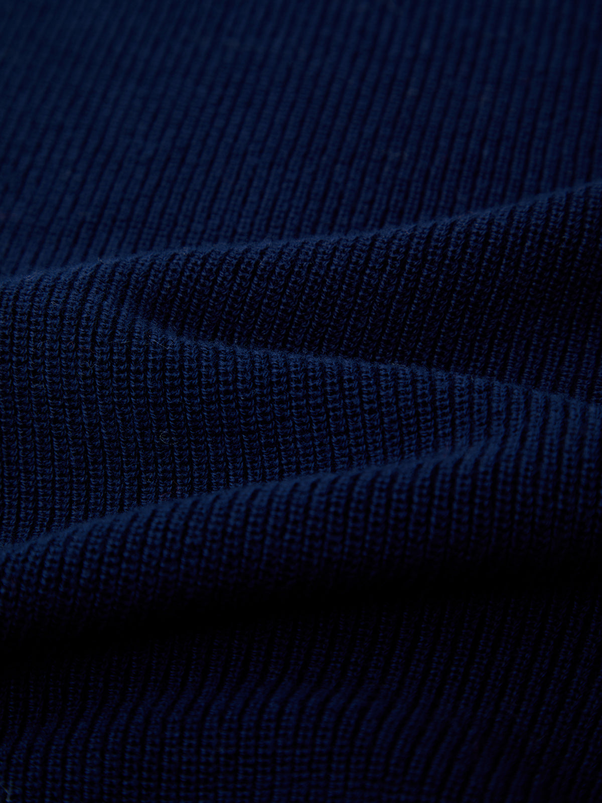 Close-up of dark blue fabric texture