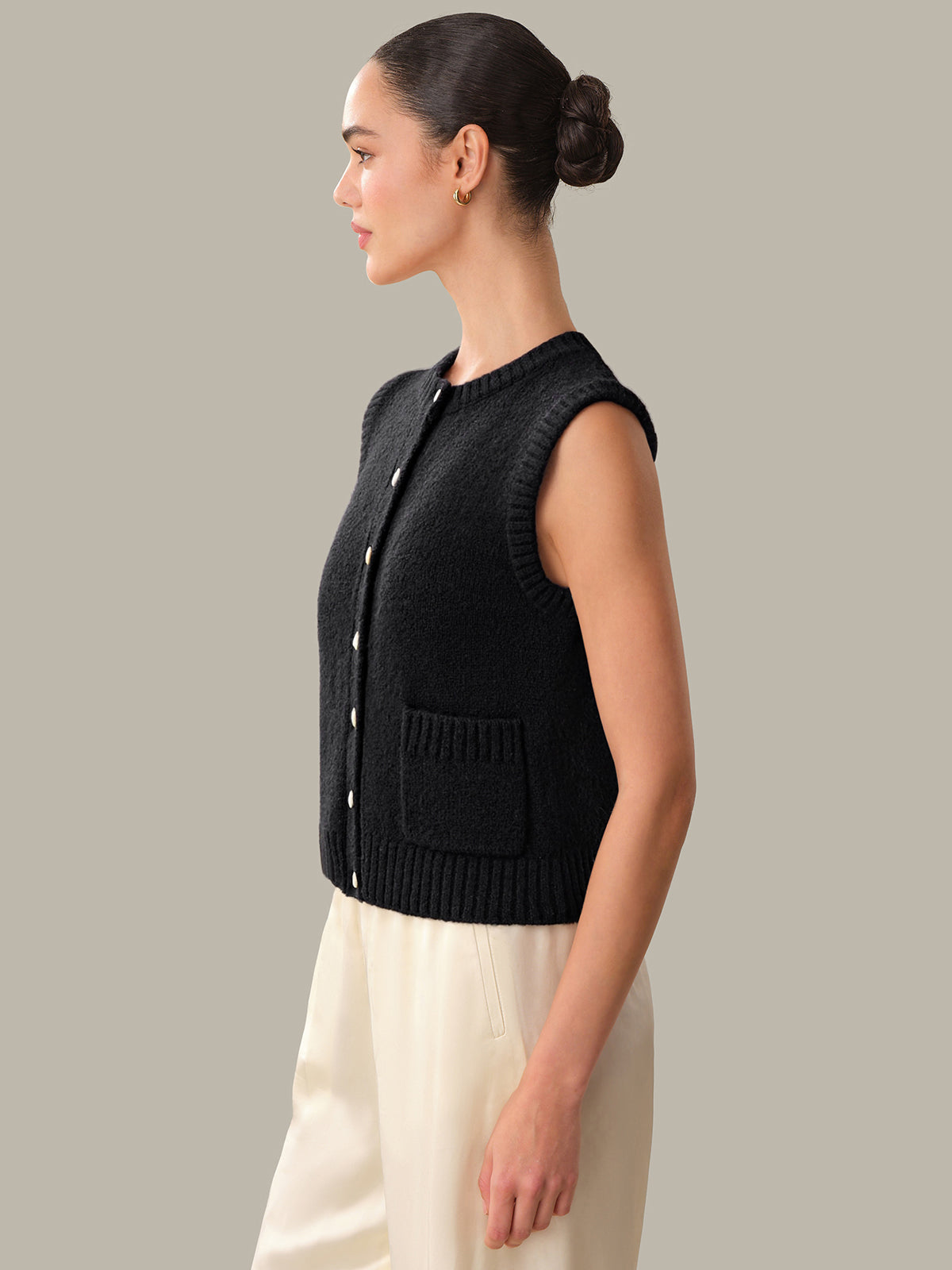 Dara: Cashmere Silk Vest