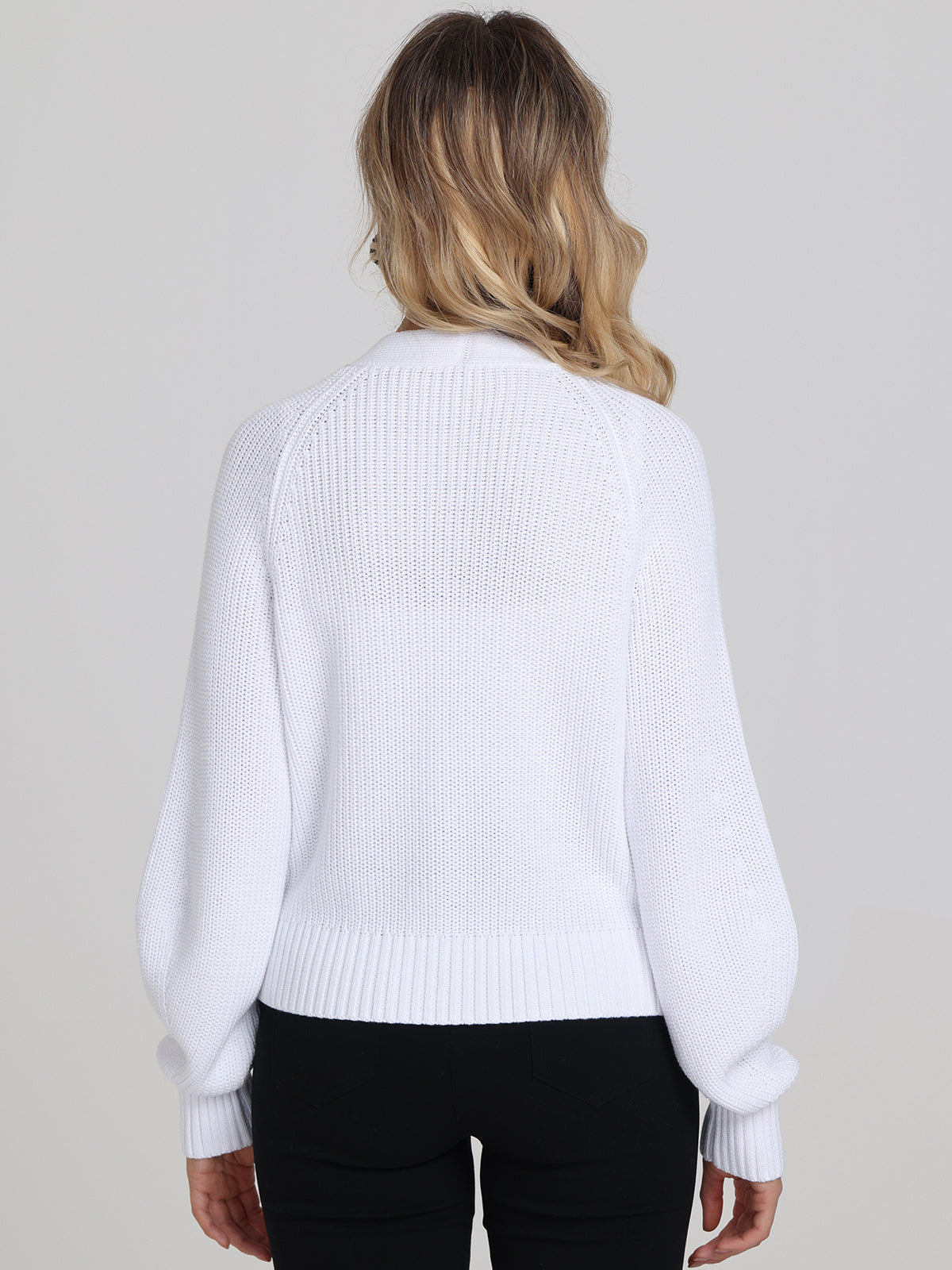 Rumi: 100% Cotton Shaker Cardigan