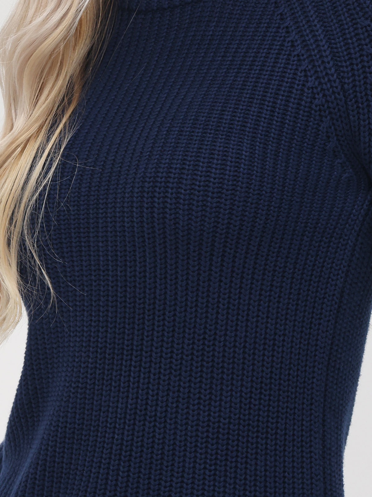 Jane: 100% Cotton Shaker Stitch Raglan Sleeve Sweater