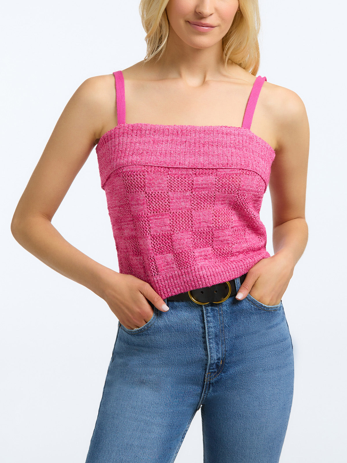 Lydia: Basket Weave Stitch Tank