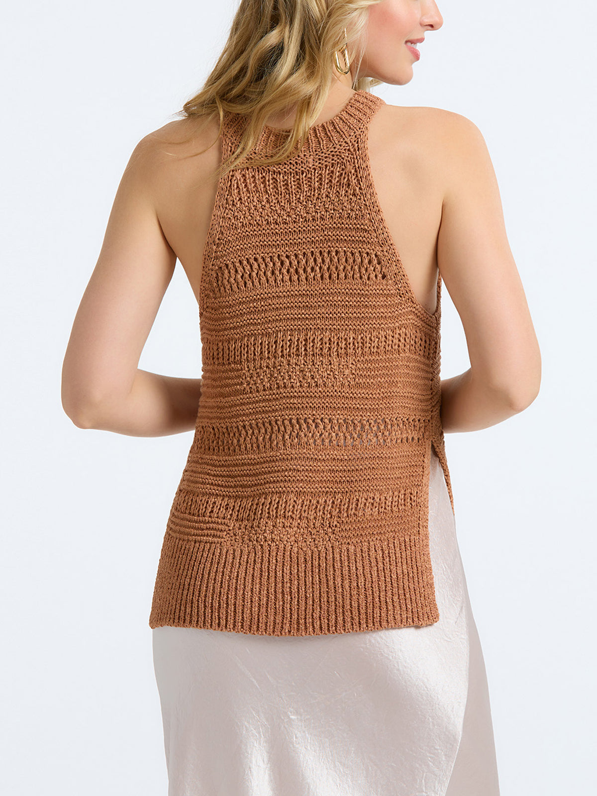 Olivia: Crochet Halter Tank