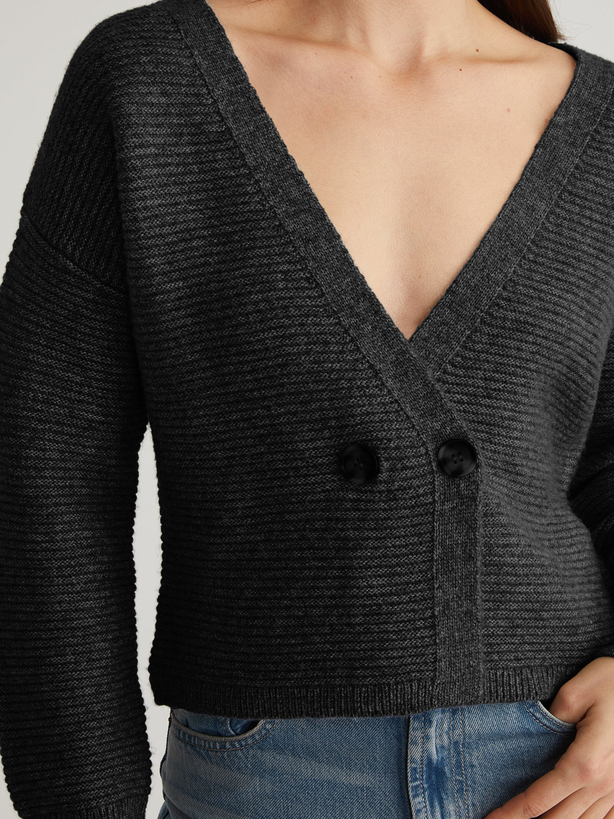 Quinn: Double Breasted Cardigan