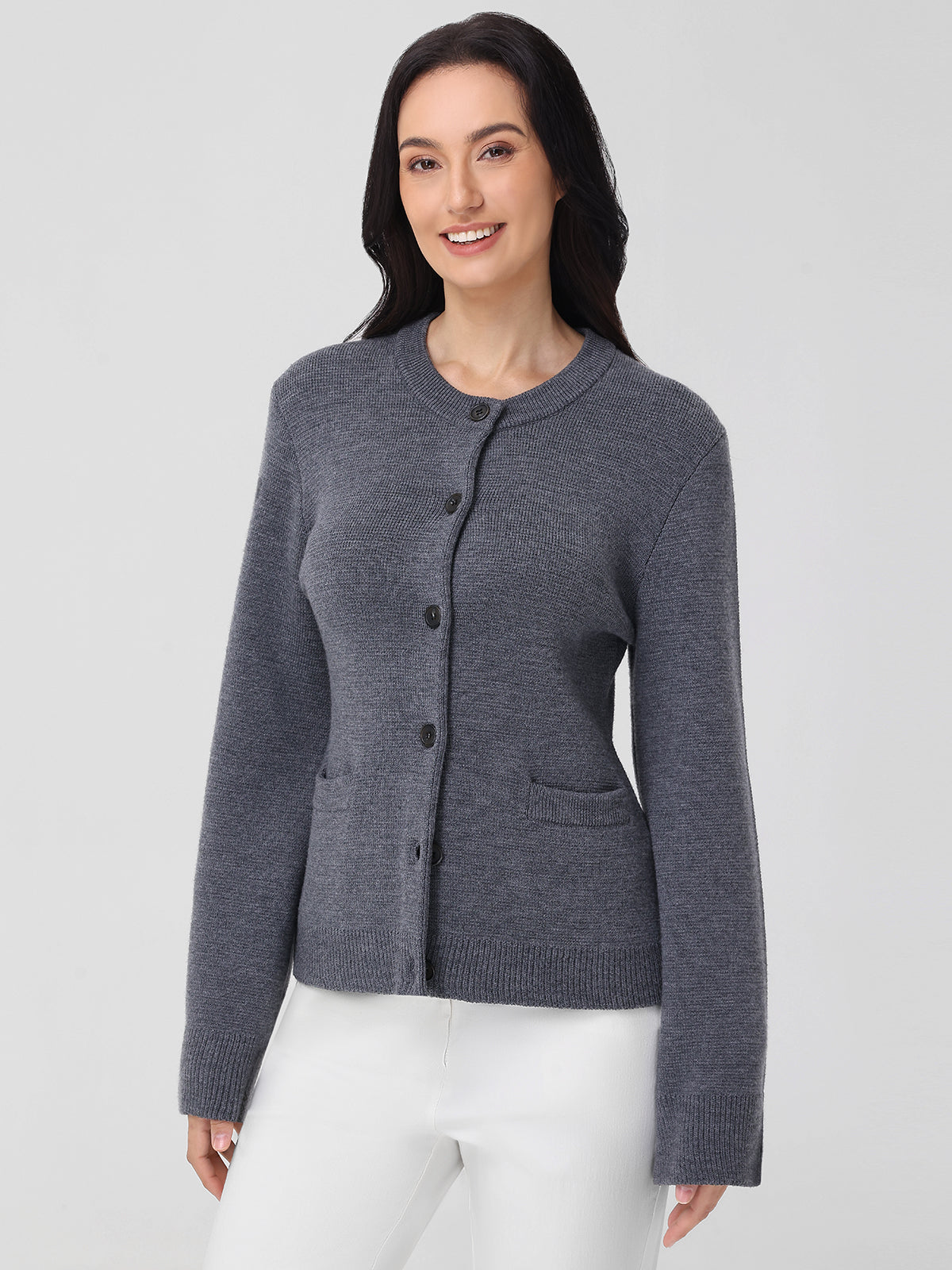 Catherine: Wool Cardigan