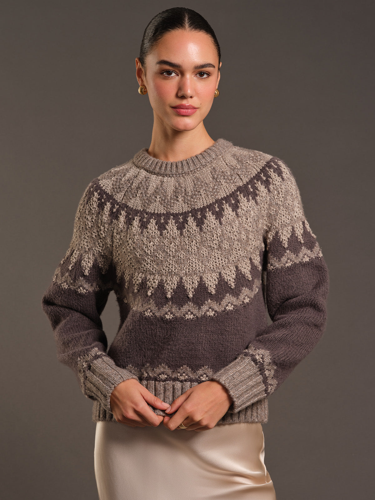 Indie: Fair Isle Raglan Pullover