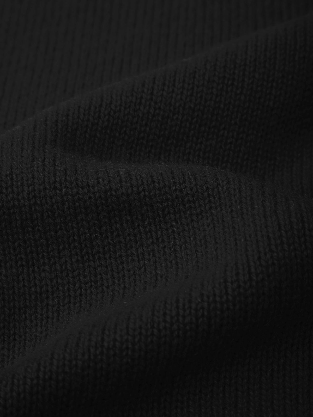 Close-up of black textured fabric