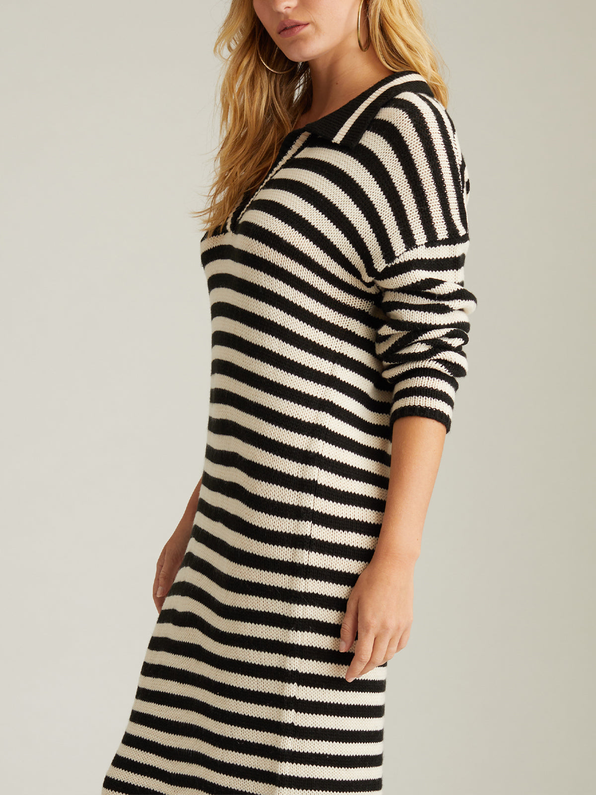 Raya: Stripe Polo Dress