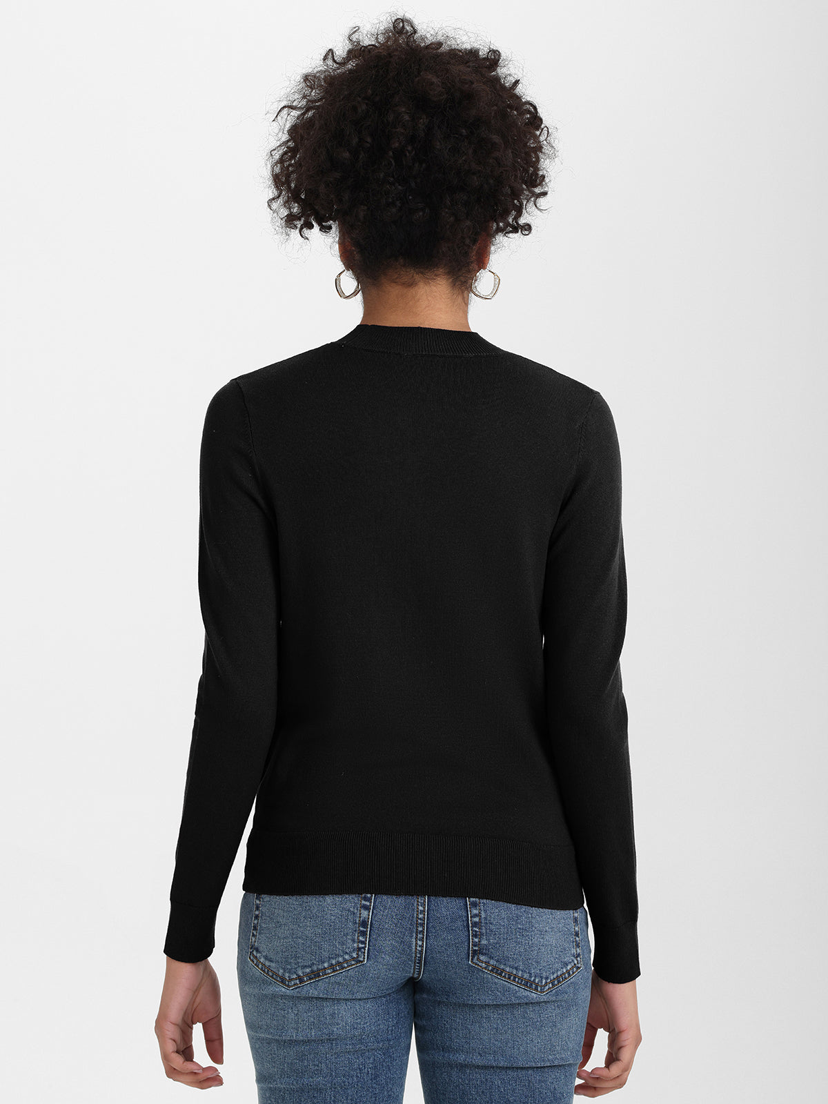 The Taylor: Cut-Out Mockneck Sweater