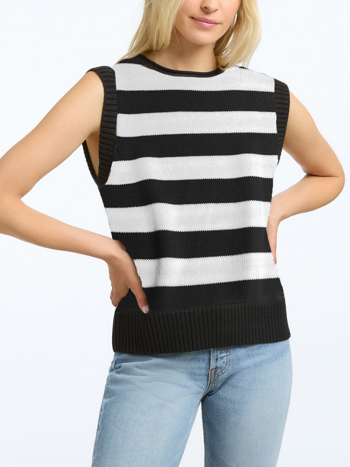 Stripe Vest